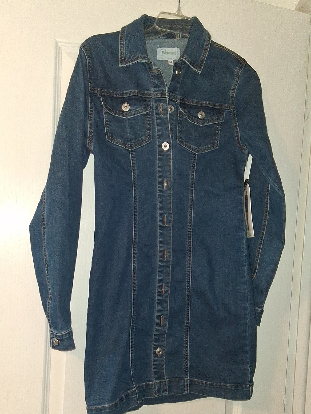 RE/Generations Denim Dress - Medium Wash - Picture 1 of 11
